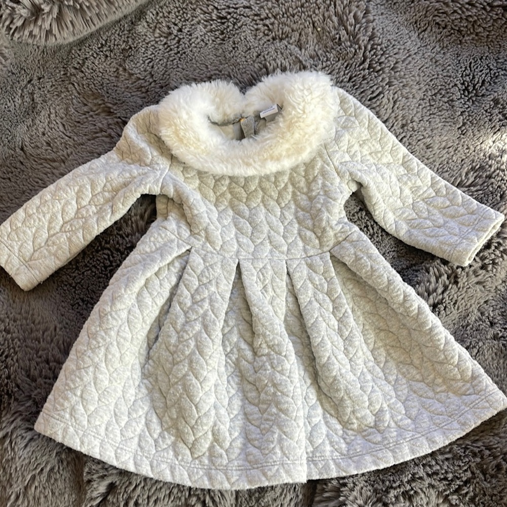 Janie and Jack Winter Dress - 6/12 months
